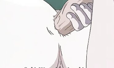 Uncensored Anime: Homies Suggest Masturbation Then Roughly Ravage the Cougar