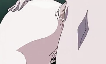 Uncensored Anime: Homies Suggest Masturbation Then Roughly Ravage the Cougar