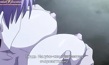 Uncensored Anime: Rough Hardcore Sex with Big Boobs and Creampie