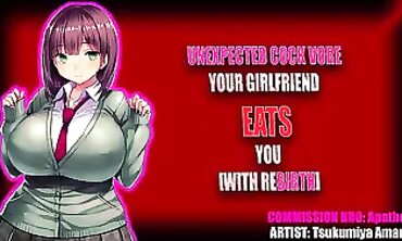 JiASMR Vore Blowjob and Masturbation Experience