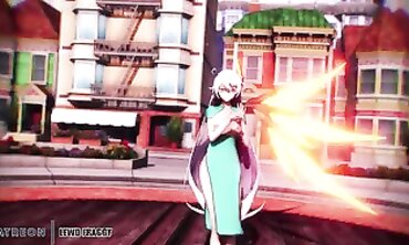 MMD Honkai Impact: God Kiana Lamb 4K Uncensored