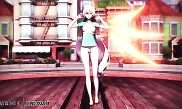 MMD Honkai Impact: God Kiana Lamb 4K Uncensored