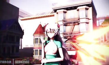 MMD Honkai Impact: God Kiana Lamb 4K Uncensored