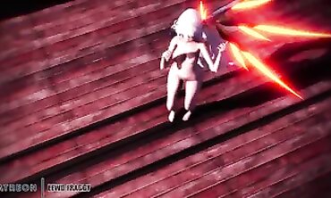 MMD Honkai Impact: God Kiana Lamb 4K Uncensored