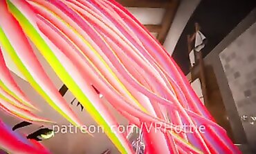 POV: VRHottie's Pierced Nipple Lap Dance by the Pool