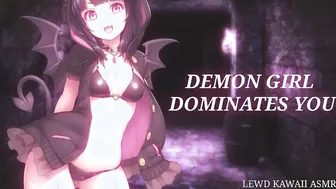 Lewd Kawaii ASMR: English Demon Bimbo Roleplay