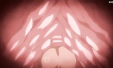 Uncensored Hentai: 1 Guy Gangbanged by 4 Older Women