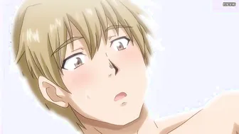 Uncensored Hentai: 1 Guy Gangbanged by 4 Older Women