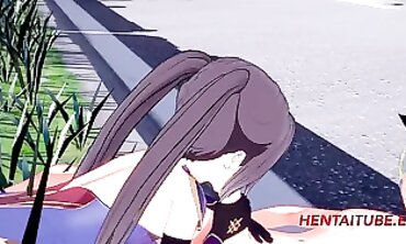Genshin Impact 3D Animation: Mona's Intimate Encounter Part 1