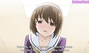 Uncensored Anime: Petite Students and Professor in a Wild Group Sex Orgy