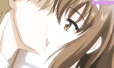 Uncensored Anime: Petite Students and Professor in a Wild Group Sex Orgy