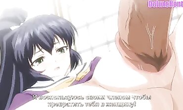 Uncensored Anime: Petite Students and Professor in a Wild Group Sex Orgy