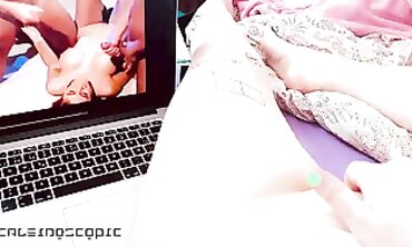 Peter North Masturbates While Watching Classic Porn