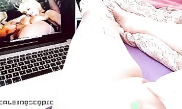Peter North Masturbates While Watching Classic Porn
