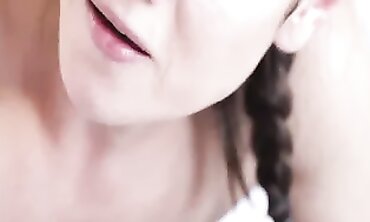 Hot Blonde Teen Gives Sensual Massage to Older Man - Erotic Handjob
