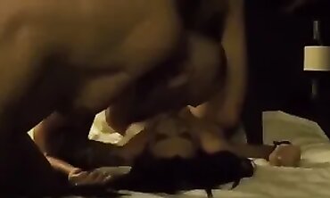 Beauty's First Interracial Experience