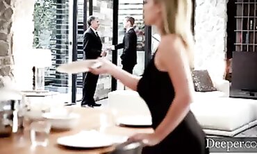 Gabbie's Deep Throat and Threesome Housewife Fantasy