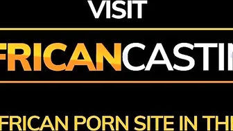 Black Girl's Interracial Casting Call Turned into Hardcore Anal Threesome