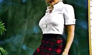 Dani Ash Stripper Pole Dance - Erotic Teen Sensual Moves Compilation