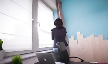Ian Scott Roughly Anal Fucks MILF Eloa Lombard