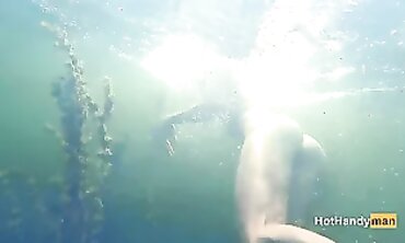 Naughty Milf Dives Into The Ocean For A Sexy Underwater Adventure
