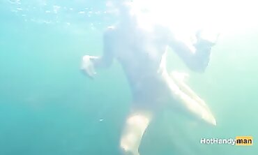 Naughty Milf Dives Into The Ocean For A Sexy Underwater Adventure