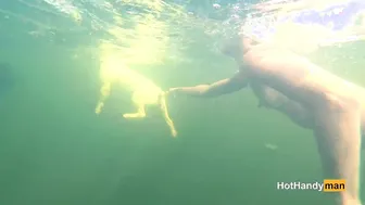 Naughty Milf Dives Into The Ocean For A Sexy Underwater Adventure