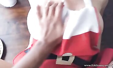 POV: Petite Bae Serves Her Coochie For A Creampie