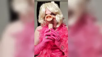 Sissy POV: Deep-Throat Sucking and Spunk Pump Action