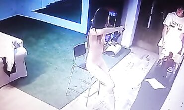 Joy Strips and Plays Webcam at Home
