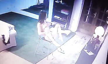 Joy Strips and Plays Webcam at Home