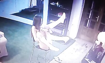 Joy Strips and Plays Webcam at Home
