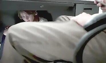 Shy Redhead Student Gets Romped by College Professor