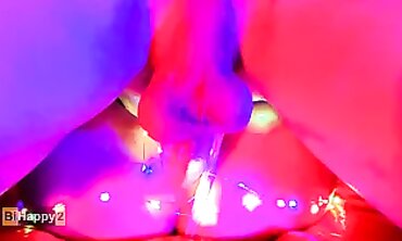 Russian Blonde BiHappy2 in Snow Maiden Roleplay with Creampie