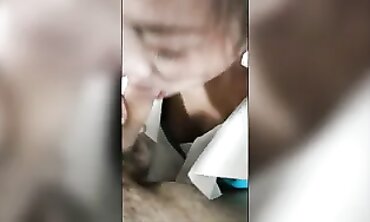 Rough Asian Whore Takes Hard Cock in Mouth