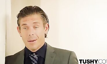 TUSHY: Lucie Cline's Babysitter Gets Anal Action