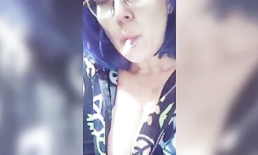 Fawna Fuller Teases with XXL Boobs on Live Cam