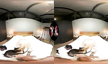 VR Latino Experience: Old Man Fucks barely legal Latin Girl in Virtual Reality