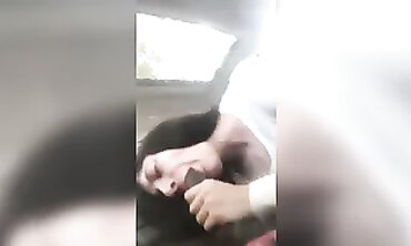 Revved On Chicks Satisfies Her Dark-hued Beau Into the Vehicle