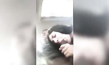 Revved On Chicks Satisfies Her Dark-hued Beau Into the Vehicle