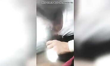 Revved On Chicks Satisfies Her Dark-hued Beau Into the Vehicle