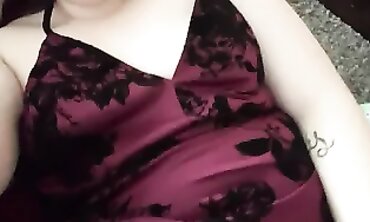 Hardly Eighteen Childminder Squirts Under Sundress While Babysitting