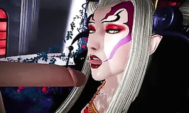 Honey The Witch: Public Creampie In Cosplay
