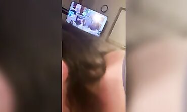 Teen Stepdaughter's First Time Blowjob - Old Man Gets Freshly Detected Nymphomaniac