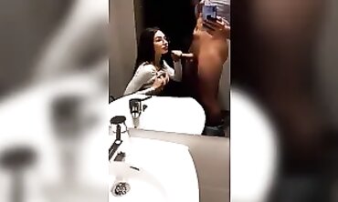 Snapchat Slut Gives Blowjob To Boss During Coffee Break