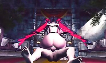 Skyrim's Thicc Devil Lulu: A Night of Seductive Temptation