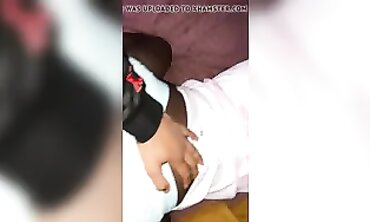 Black Amateur Gets Quick Doggystyle Creampie