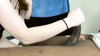 Innocent Redhead Mature Cuckold Sucks Huge BBC For Creampie