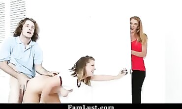 Cherry Nerdy Step Bro Enticed by His Bizarre eighteen Yr Aged Sister-in-law