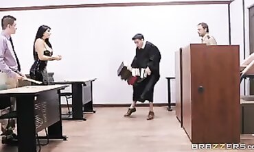 Ex-Wife Romi Rain Gets Ass-Fucked By Judge Jordi